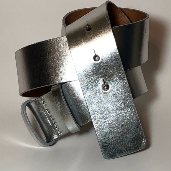 J. Crew Accessories - J. Crew Silver Belt J. Crew Accessories - J. Crew Silver Belt
